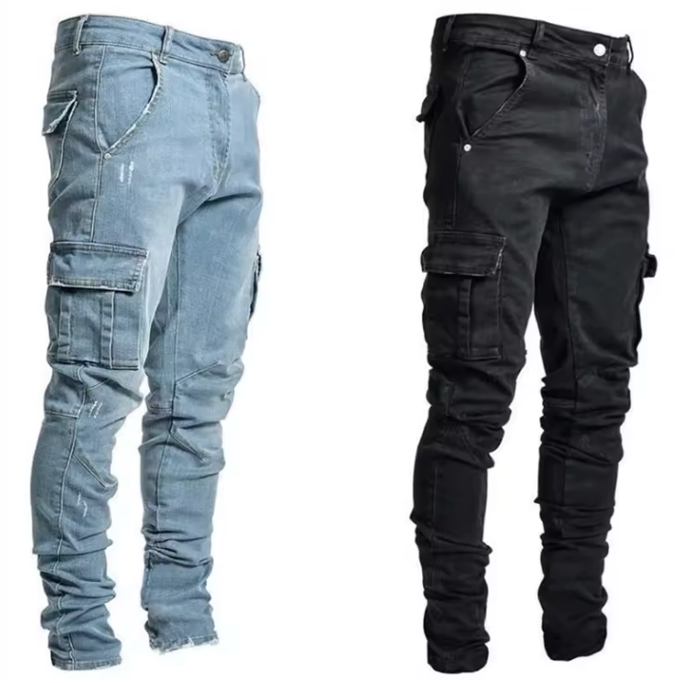 Multi Pockets Cargo Pants Casual Slim